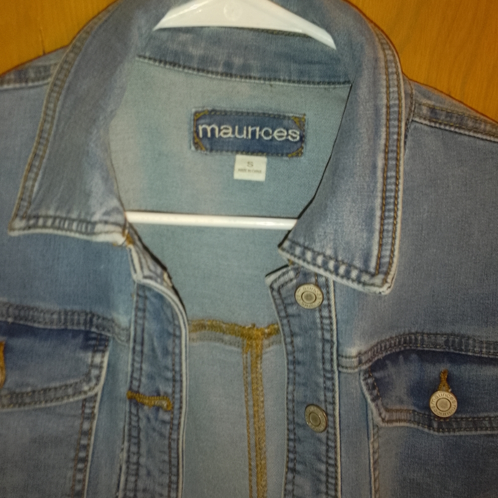 Talbots Blue Denim Jacket - Picture 3 of 8